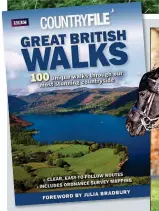  ?? ?? TAKE A HIKE: The BBC book, above, that directed readers on to private land belonging to the Queen at Wolferton, near the Sandringha­m Estate