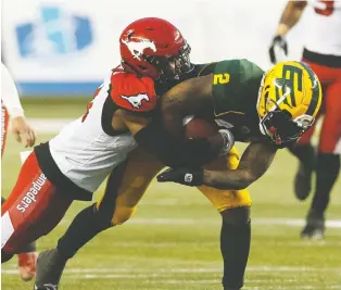  ?? IAN KUCERAK FILES ?? Postmedia sports columnist Terry Jones suggests an eight game Canadian Football League schedule — beginning with classic Labour Day matchups such as Edmonton at Calgary.