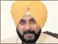  ??  ?? Navjot Singh Sidhu