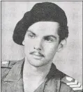  ??  ?? John Hutchin fought in the Chindits, a group of special operations units in Burma who saw tough combat