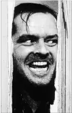  ?? ASSOCIATED PRESS ?? Jack Nicholson portrays Jack Torrance in “The Shining.”