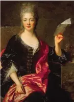  ?? ?? Élisabeth Jacquet de La Guerre (1665–1729) gemalt von F. de Troy.