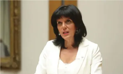  ?? Photograph: Mike Bowers/The Guardian ?? Julia Banks alleges in her new book that she was inappropri­ately touched by a male Coalition MP in Parliament House when she was a Liberal MP.