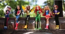  ?? NICK KOZAK FILE PHOTO/FOR THE TORONTO STAR ?? The DC Superhero Girls line of toys has sold well and has expanded, helping Mattel revive its girls’ business.