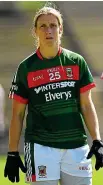  ?? SPORTSFILE ?? Club star: Mayo player Cora Staunton