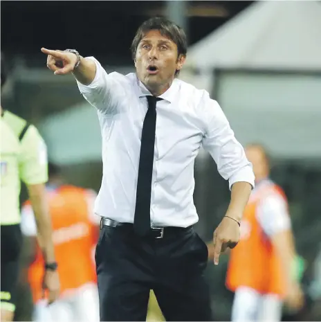  ?? EPA ?? Inter Milan manager Antonio Conte accused his employers of not protecting the team from fixture congestion