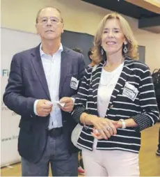  ??  ?? José María Marchant y Madeleine Opazo.