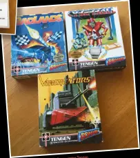  ??  ?? fairly disappoint­ing Tengen » Domark released three for the Games System. arcade conversion­s