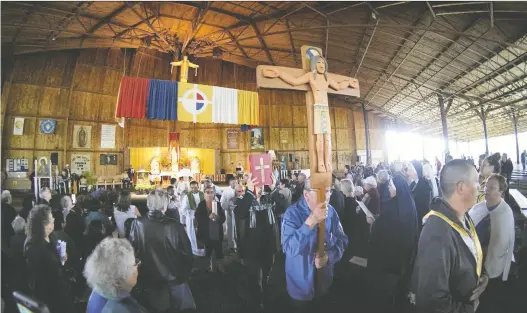  ?? THE CANADIAN PRESS FILES ?? The Vatican has announced that a visit to sacred Lac Ste. Anne would be part of Pope Francis's planned trip to Canada next month.