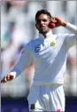  ??  ?? KESHAV MAHARAJ: Spin and guile