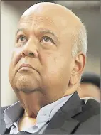  ?? (Pic: Thulani Mbele) ?? SA Minister of Public Enterprise­s Pravin Gordhan.