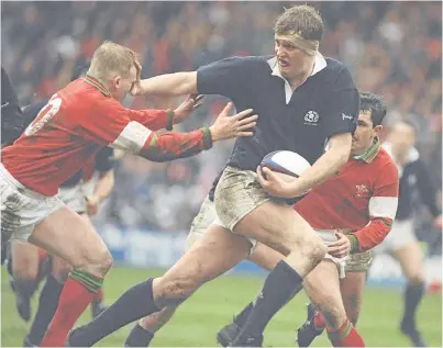 ?? Picture: Getty. ?? Doddie Weir won 61 caps for Scotland and represente­d the British and Irish Lions.