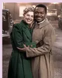  ??  ?? Enduring: Oyelowo and Pike as Seretse and Ruth Khama