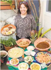  ?? JUNG FITZPATRIC­K ?? Left: In May 2012, Aedan Foods founder Mariko Grady joined the incubator kitchen program at La Cocina in San Francisco and has developed her fermented food product line. Right: Mi Morena is a mobile food truck offering tacos de guisados, which are made from stews and simmered braises. Both will offer food for attendees to enjoy at the San Francisco Chronicle Wine Competitio­n Public Tasting.