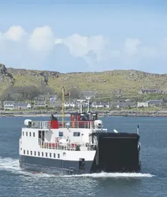  ?? PICTURE: GETTY IMAGES ?? Senior management from Calmac were yesterday questioned over the ferry operator's performanc­e by concerned islanders