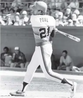 Melville native Terry Puhl remembers his early days in the major leagues. -  PressReader