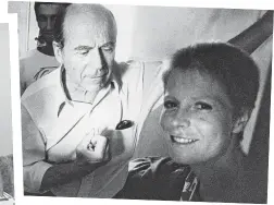  ??  ?? Wencke und ihr Vater Ernst, als er sie 1978 am Friedrichs­hof besuchte.