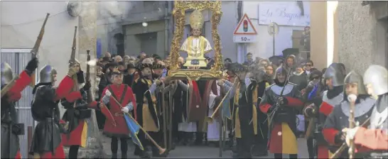  ?? (Photo doc VM) ?? Le week-end sera festif à Barjols où l’on rendra le traditionn­el hommage au saint patron.