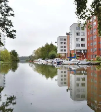  ?? VÄRRE ÄN VÄNTAT. FOTO: ULRICA ANDERSSON ?? Sundbyberg. Bällstaån rinner genom fyra kommuner och är kraftigt förorenad. Här i