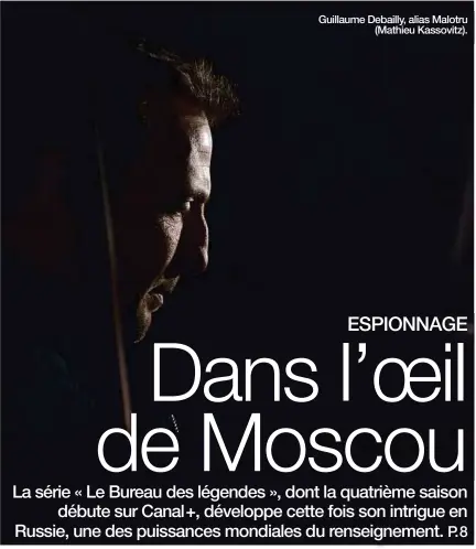  ??  ?? Guillaume Debailly, alias Malotru (Mathieu Kassovitz). A nos lecteurs. Durant les vacances de la Toussaint, retrouvez « 20 Minutes » chaque jour en version PDF sur le site et les applicatio­ns mobiles. Prochaine parution du journal papier le vendredi 26 octobre.