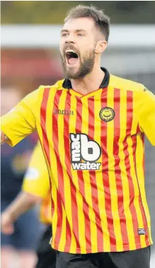  ??  ?? Back Jordan McMillan, once of Partick, failed a drugs test in 2014