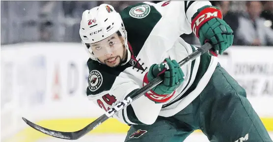  ?? CHRIS CARLSON/THE ASSOCIATED PRESS/FILES ?? Young and already proven on defence, Matt Dumba could be anchoring the Vegas Golden Knights’ blue-line next season.