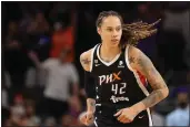  ?? CHRISTIAN PETERSEN — GETTY IMAGES ?? Brittney Griner, who spent nearly 300days in custody in Russia, has signed a one-year dean with the Phoenix Mercury.