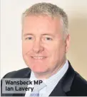  ??  ?? Wansbeck MP Ian Lavery