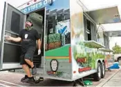  ?? PAPAMIGOS ?? Brian “El Jefe” Faeth’s Papamigos food truck holds court in Pompano Beach. The restaurant’s third location will open in Delray Beach later this summer.