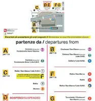  ??  ?? Mappa Ecco come cambiano le linee