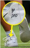  ?? KEVIN QUIGLEY ?? Heartfelt: Azarenka’s tribute to her son Leo