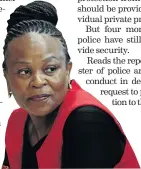  ??  ?? Public protector Busisiwe Mkhwebane.