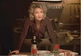  ??  ?? Lesley Manville stars as the ruthless Blanche Weboy in ‘‘ Let Him Go.’’