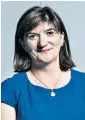  ??  ?? Nicky Morgan