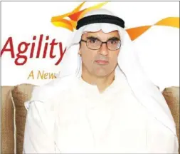  ??  ?? رئيس مجلس إدارة شركة أجيليتي طارق السلطان في حديثه لـ« الأنباء» حول المشاريع المستقبلية للشركة