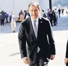  ??  ?? ► El ministro de Educación, Gerardo Varela, ayer en el Palacio de La Moneda.