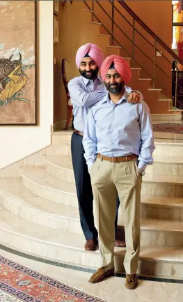  ?? REUBEN SINGH ?? MALVINDER MOHAN SINGH, 45 SHIVINDER MOHAN SINGH, 43A nasty family battle is leaving the once-iconic Singh brothers on murkier turf, scarred by a Rs 3,500 crore arbitral award favouring Daiichi Sankyo