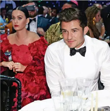  ?? GETTY IMAGES ?? Katy Perry und Orlando Bloom sind beide attraktiv – und kein Paar mehr.