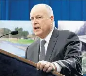  ?? Rich Pedroncell­i Associated Press ?? PRESIDENT TRUMP is moving in “extreme directions” in the climate debate, Gov. Jerry Brown says.
