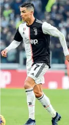  ?? (Lapresse) ?? Garanzia
Cristiano Ronaldo, 34 anni