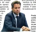  ?? Foto Aleš Černivec ?? Predsednik računskega sodišča Tomaž Vesel pravi, da ga je odločitev Banke Slovenije za ponovno ustavno presojo zakona o bančništvu presenetil­a.