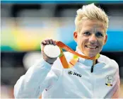  ??  ?? Marieke Vervoort after winning silver in the women’s 400m at the Paralympic Games in Rio de Janeiro, 2016: she had already decided on euthanasia when the pain from a spinal condition became unbearable