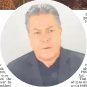  ?? Brian Tamaki appears via AVL before the Auckland District Court in November. ??