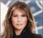  ??  ?? Melania Trump