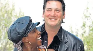  ??  ?? Tony Hadley and Michelle Gayle were the finalists. Tony won the show.