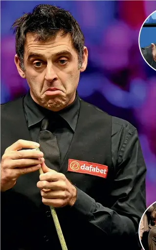  ?? PHOTOSPORT/ GETTY IMAGES ?? Winning a record-equalling seventh world snooker championsh­ip wasan emotional moment for Ronnie O’Sullivan, one he shared with his children. Few individual­s are as important to the popularity of their sport than O’Sullivan, at times obnoxious and opinionate­d but always unmissable.