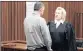  ?? PICTURE: JACQUES NAUDE/AFRICAN NEWS AGENCY(ANA) ?? ABUSER: The man dubbed the “Springs monster” speaking to his lawyer in the North Gauteng High Court yesterday.