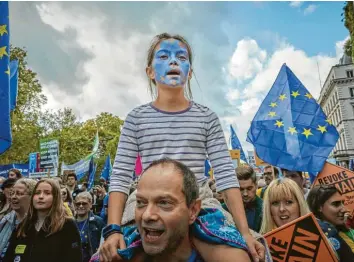  ?? Foto: Getty ?? Europa-Anhänger demonstrie­ren in London gegen den Brexit. Seit der Austritt aus der EU vor mehr als drei Jahren beschlosse­n wurde, gibt es kaum ein anderes politische­s Thema mehr auf der Insel.