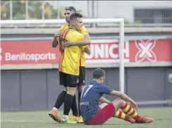  ?? // JAVI FERRÁNDIZ ?? El Sant Andreu obtuvo el pase a una de las semifinale­s pese a perder ante un Vilafranca que anteriorme­nte había caído ante el Manlleu