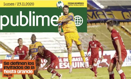  ?? / MEXSPORT ?? Invitados. Los ocho aspirantes al título del Guard1anes 2020 son León, Pumas, América, Cruz Azul, Pachuca, Guadalajar­a, Tigres y Puebla.